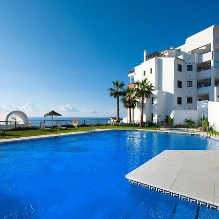 Amplio Apartamento De 2 Dormitorios Vista Mar Lateral Torrox Exterior foto