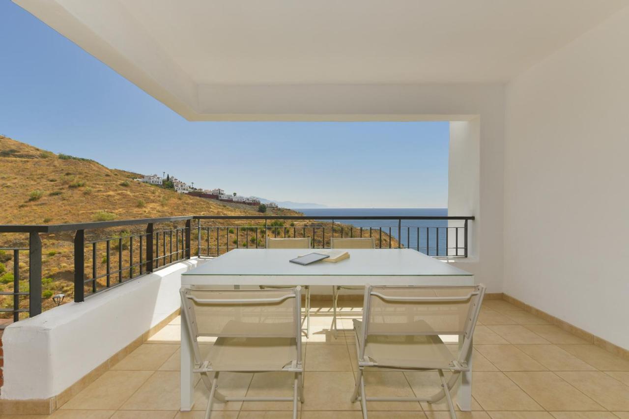Amplio Apartamento De 2 Dormitorios Vista Mar Lateral Torrox Exterior foto