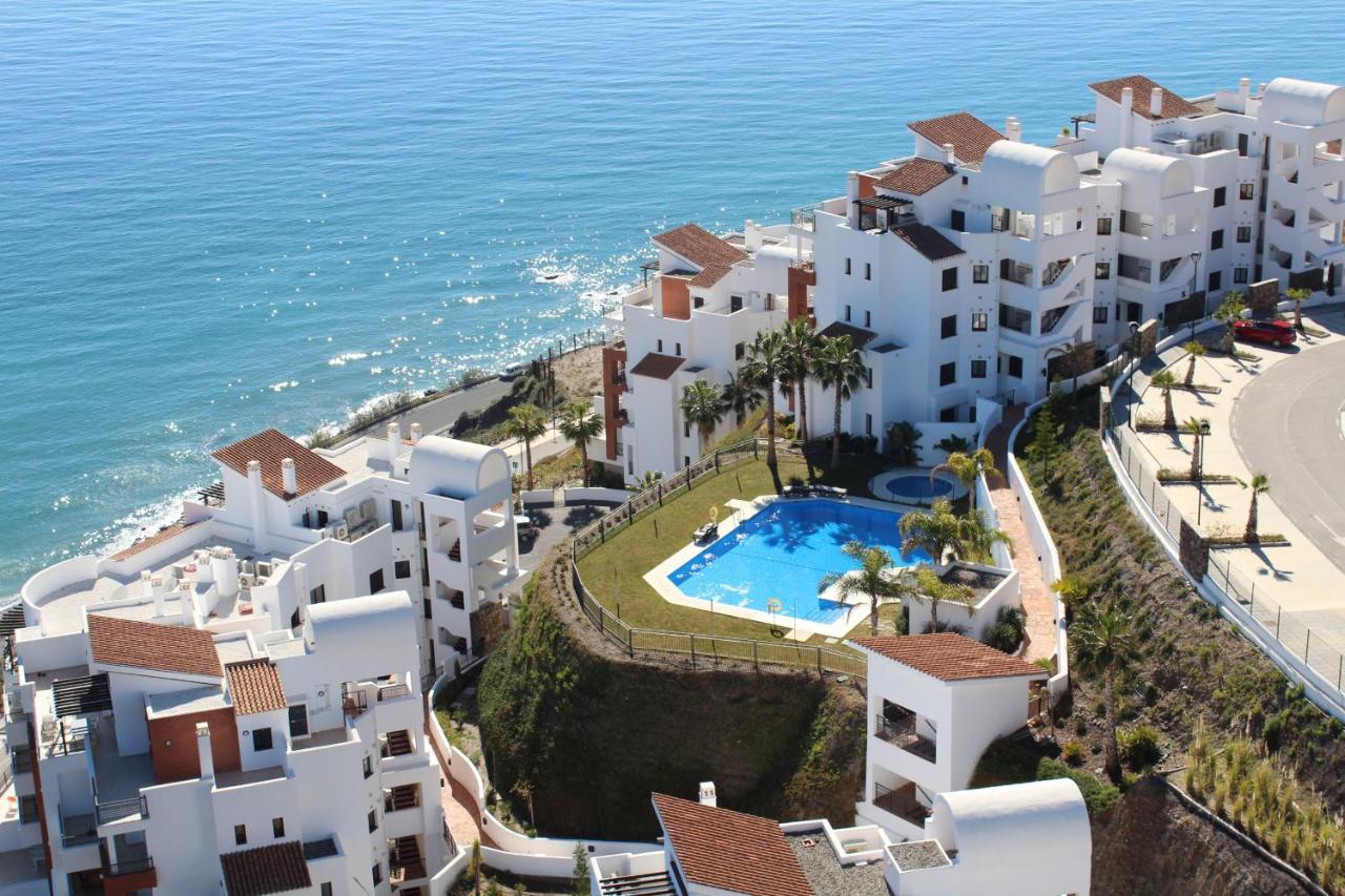 Amplio Apartamento De 2 Dormitorios Vista Mar Lateral Torrox Exterior foto